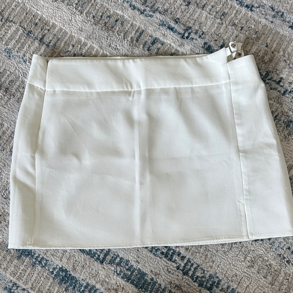 Zara White Mini Skirt